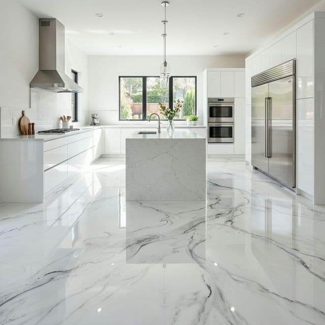 Glowing Kitchen Floor