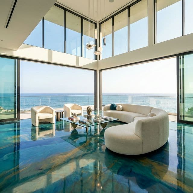 Metallic Ocean Effect